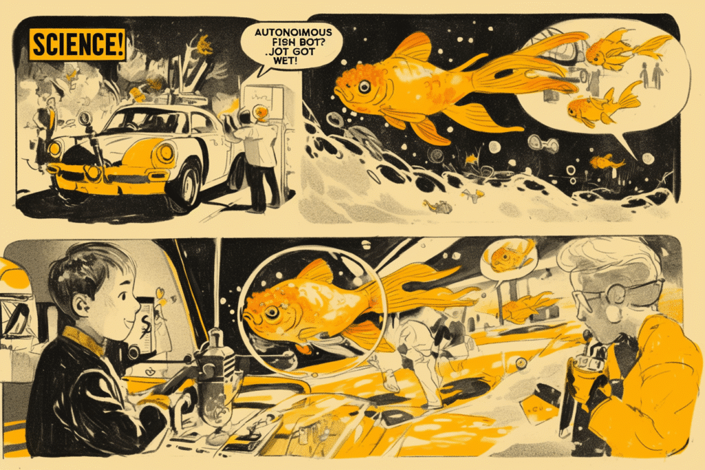 Can a Goldfish Drive a Tiny Tank? (Answer: Yes. We Have Video.)